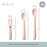Ali + Oli Multi-Stage Spoon Set - Blush