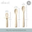 Ali + Oli Multi-Stage Spoon Set - Coco