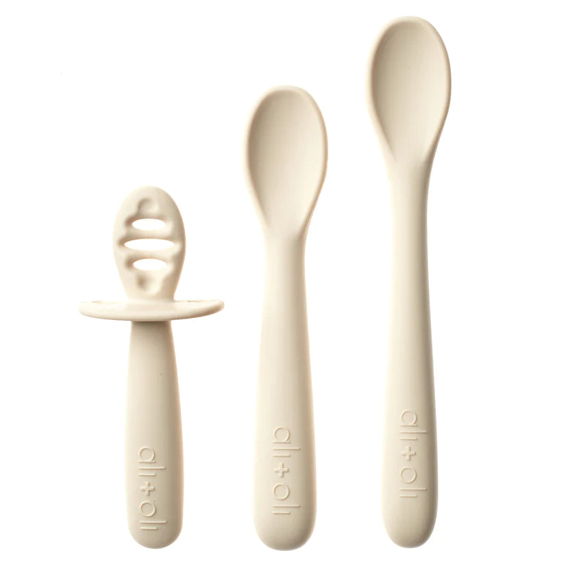Ali + Oli Multi-Stage Spoon Set - Coco