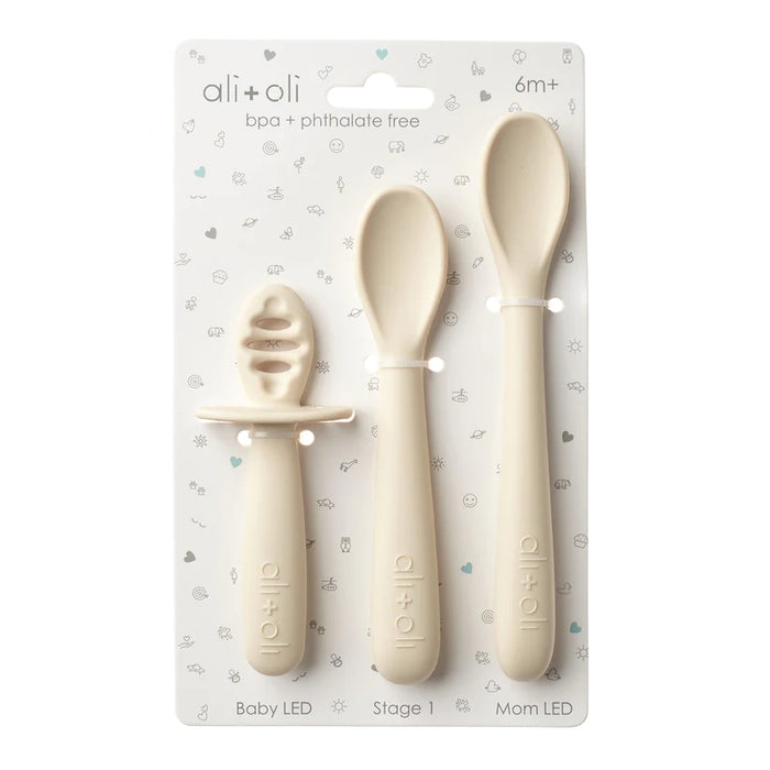 Ali + Oli Multi-Stage Spoon Set - Coco
