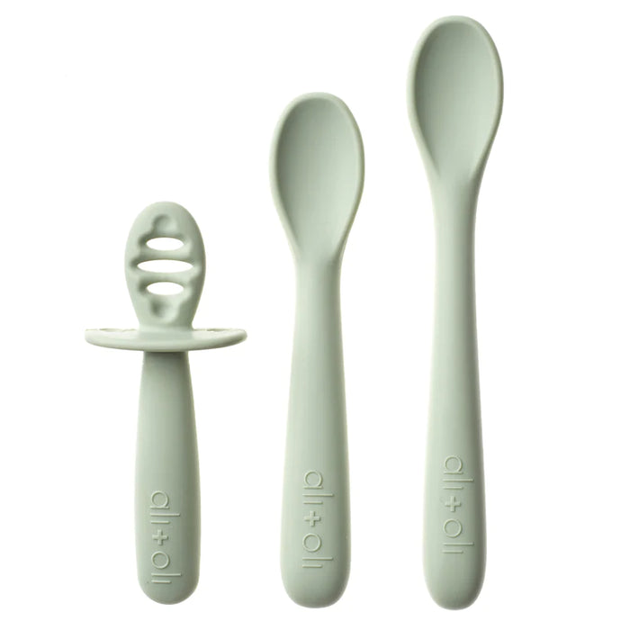 Ali + Oli Multi-Stage Spoon Set - Pine