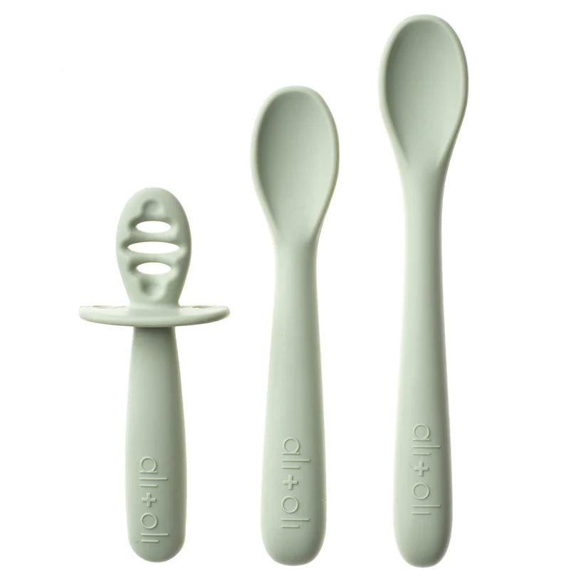 Ali + Oli Multi-Stage Spoon Set - Pine