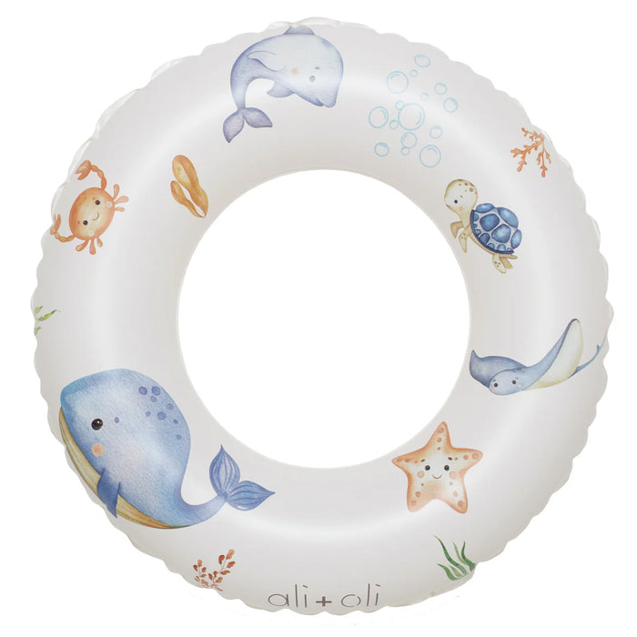 Ali+Oli Swim Ring - Undersea