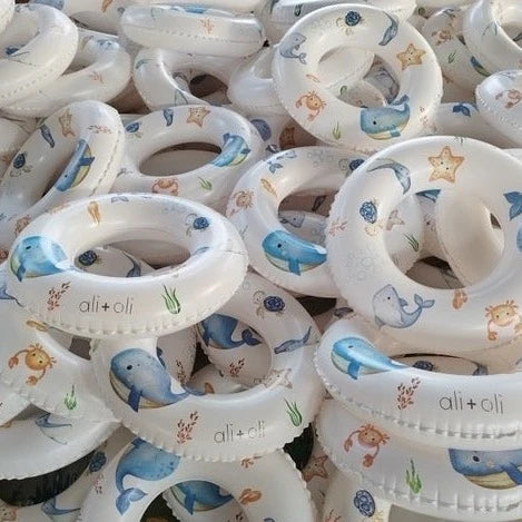 Ali+Oli Swim Ring - Undersea