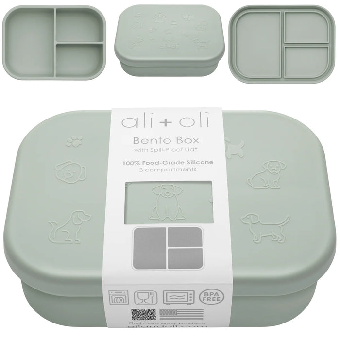 Ali+Oli Silicone Bento Box - Puppy