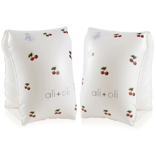 Ali+Oli Swim Arm Band Wings Inflatable Float - Cherries