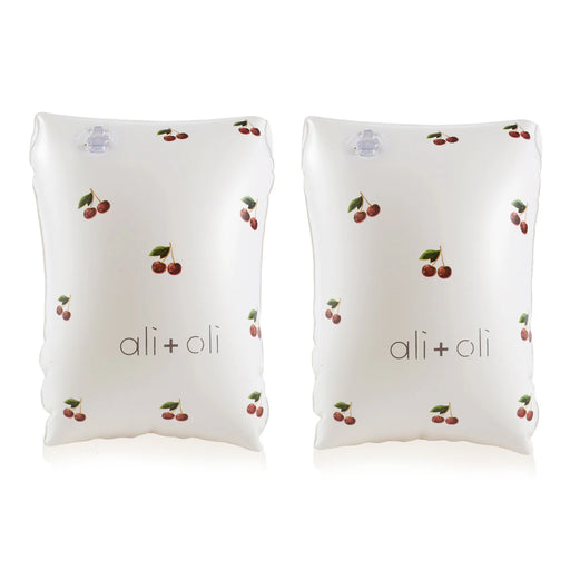 Ali+Oli Swim Arm Band Wings Inflatable Float - Cherries