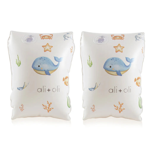 Ali+Oli Swim Arm Band Wings Inflatable Float - Undersea