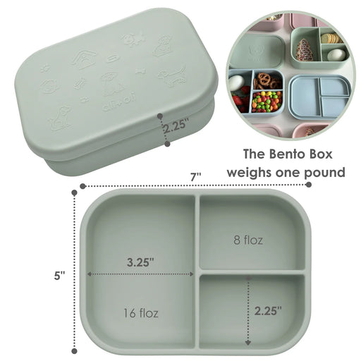 Ali+Oli Silicone Bento Box - Puppy