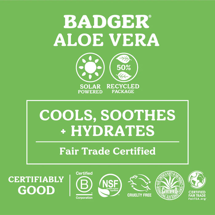 Badger Aloe Vera Gel 118ml