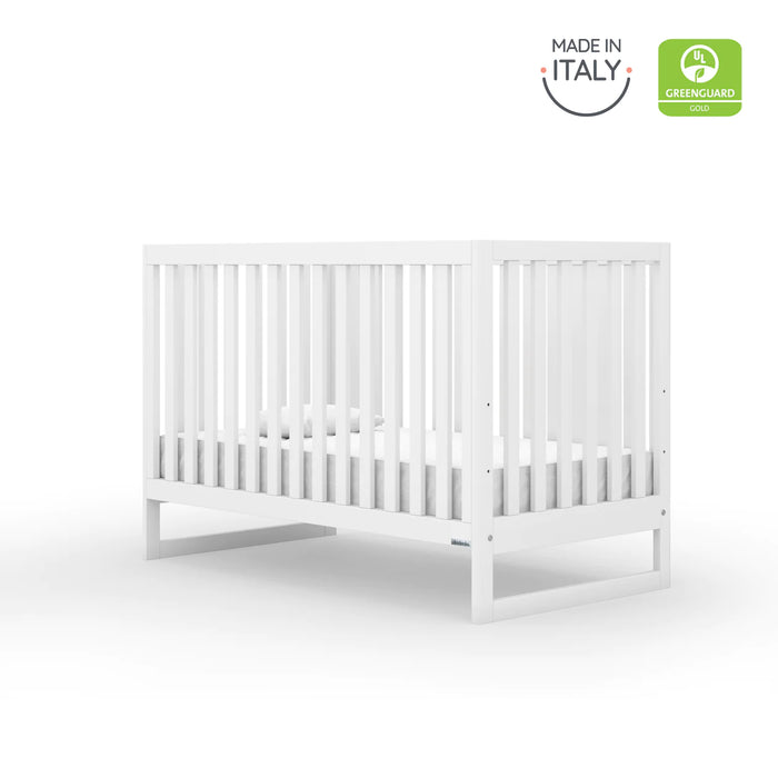 Dadada Austin 3-in-1 Convertible Crib - White