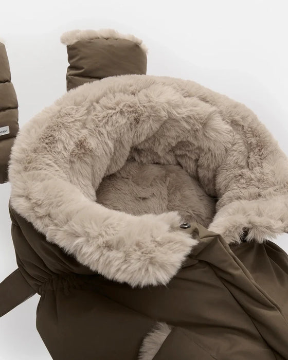 7AM Blanket 212 Evolution - Footmuff Moss Brown