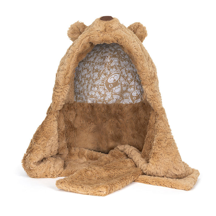 Jellycat Bartholomew Bear Hood (LIMIT 1 PER CUSTOMER)