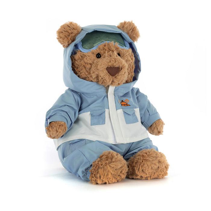 Jellycat Bartholomew Bear 'Snow Suit' (LIMIT ONE PER CUSTOMER)
