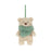 Jellycat Bartholomew Bear Jr. Winter Warmer Decoration (LIMIT 1 PER CUSTOMER)