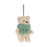 Jellycat Bartholomew Bear Jr. Winter Warmer Decoration (LIMIT 1 PER CUSTOMER)