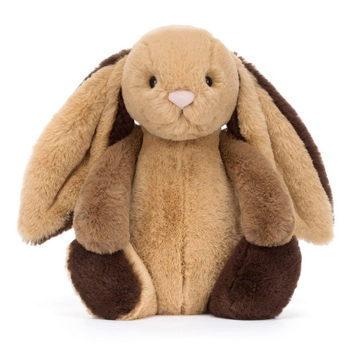 JellyCat Bashful Patchwork Brown Bunny Original (LIMIT ONE PER CUSTOMER)