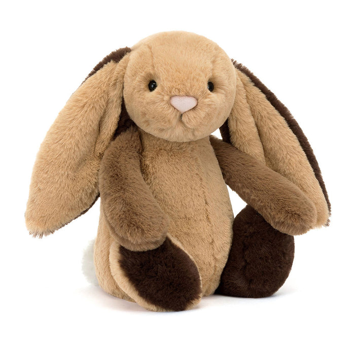 JellyCat Bashful Patchwork Brown Bunny Original (LIMIT ONE PER CUSTOMER)