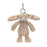 JellyCat Blossom Beige Bunny "Petal" Bag Charm