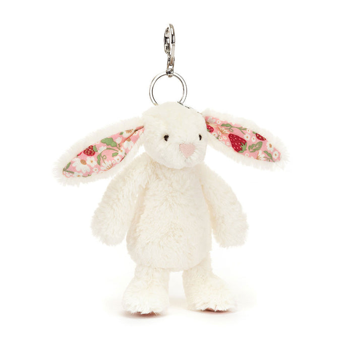 JellyCat Blossom Cream Bunny "Berry" Bag Charm (LIMIT ONE PER CUSTOMER)