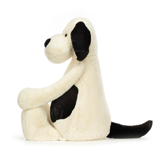 Jellycat Bashful Black & Cream Puppy Giant