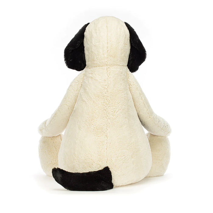 Jellycat Bashful Black & Cream Puppy Giant