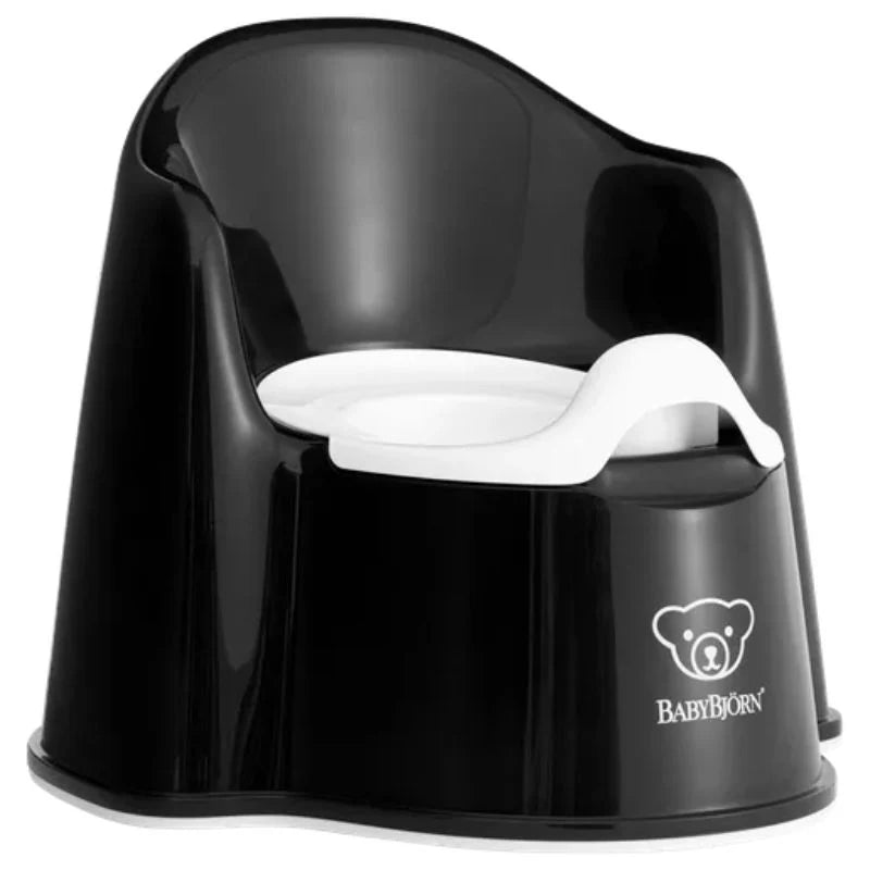 Bjorn Baby Potty Chair Black/White