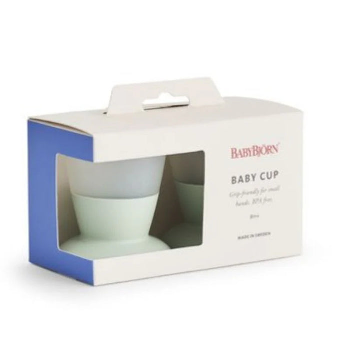 Bjorn Baby 2-pc Baby Cup - Powder Green