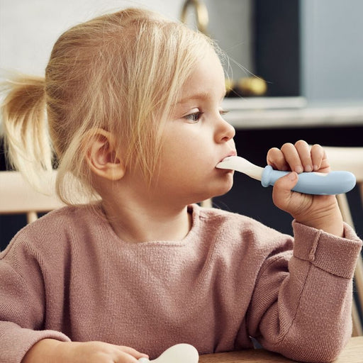 Bjorn Baby Spoon Fork 4pc - Gray