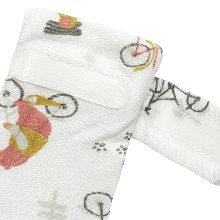 Perlim Pinpin Bamboo Scratch Mittens - Bears