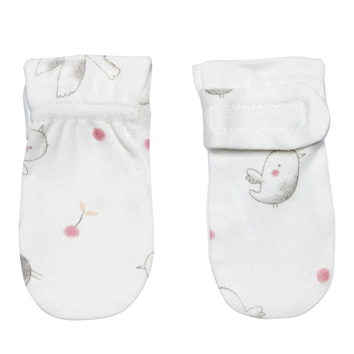 Perlim Pinpin Bamboo Scratch Mittens - Flickers