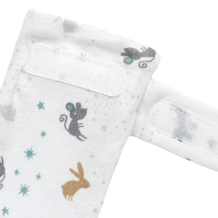 Perlim Pinpin Bamboo Scratch Mittens - Mice