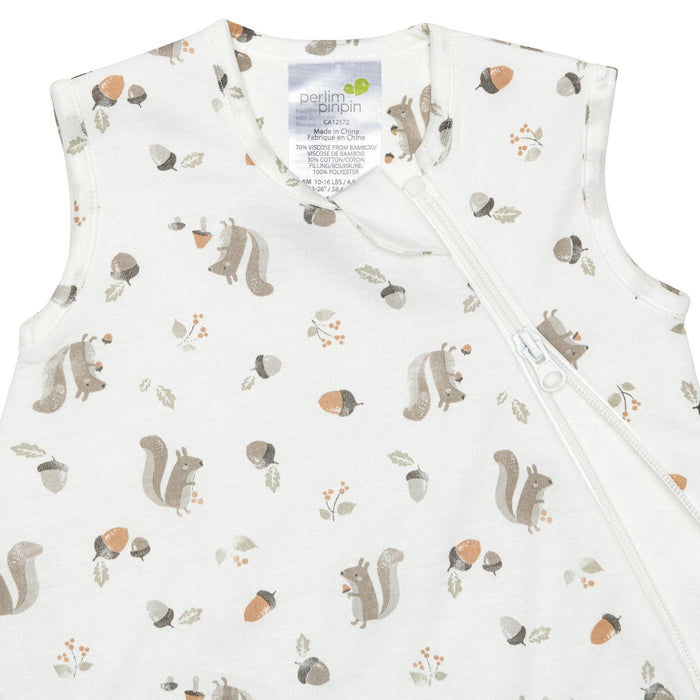 Perlim Pin Pin Bamboo Sleep Bag 2.5T - Squirrels