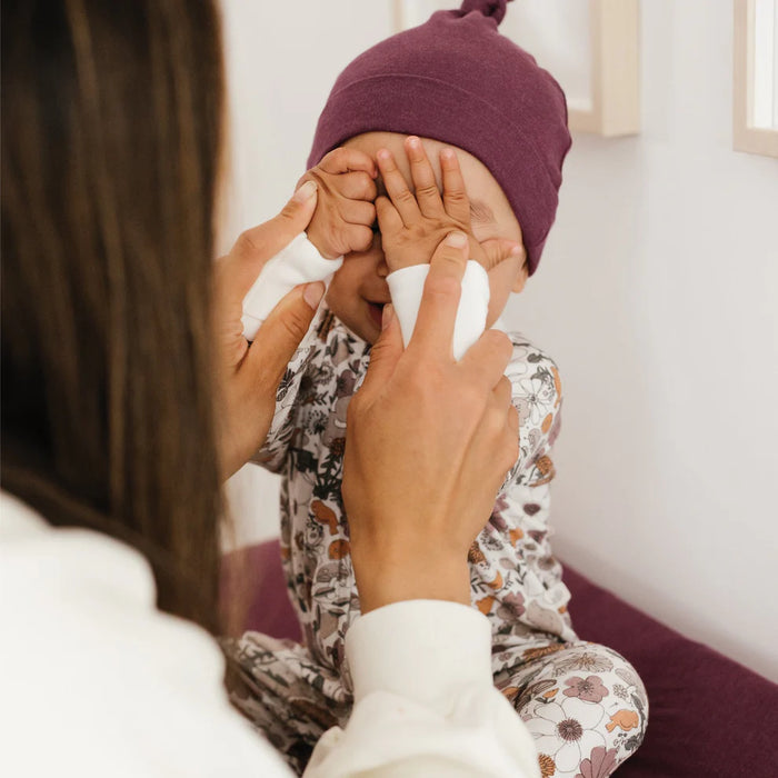 Perlim Pinpin Bamboo Knotted Hats - Port