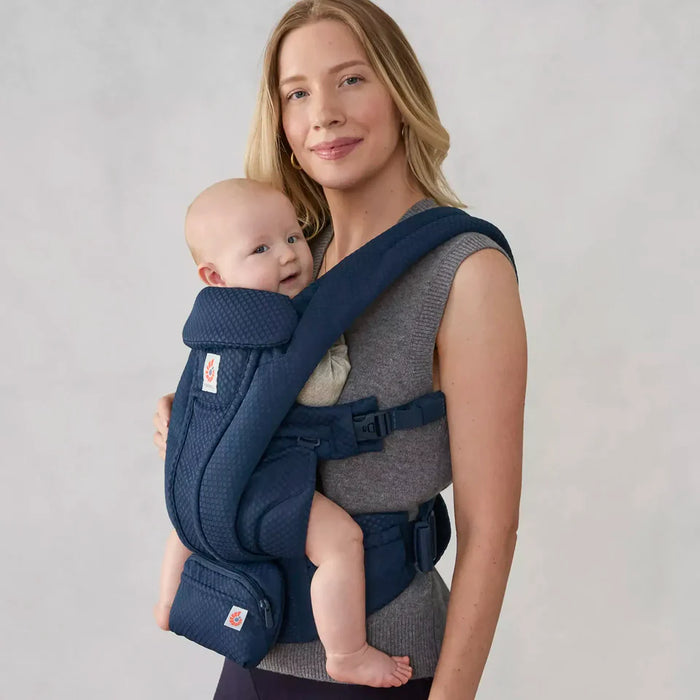 ErgoBaby Omni Deluxe Mesh Carrier - Midnight Blue