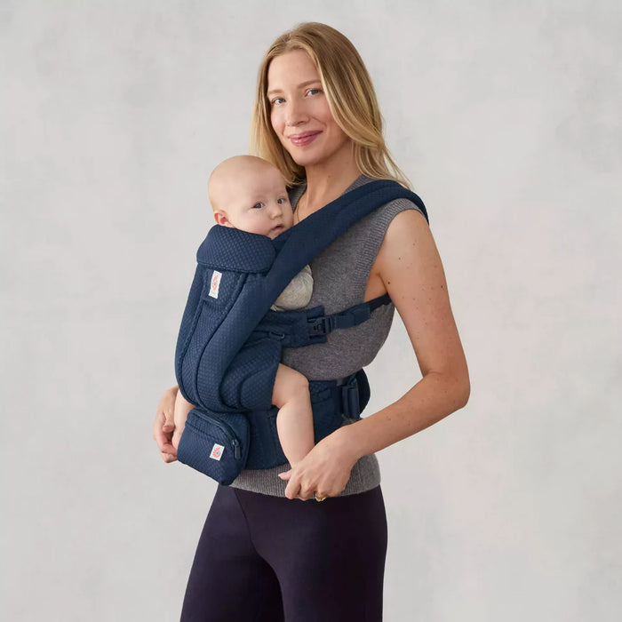 ErgoBaby Omni Deluxe Mesh Carrier - Midnight Blue