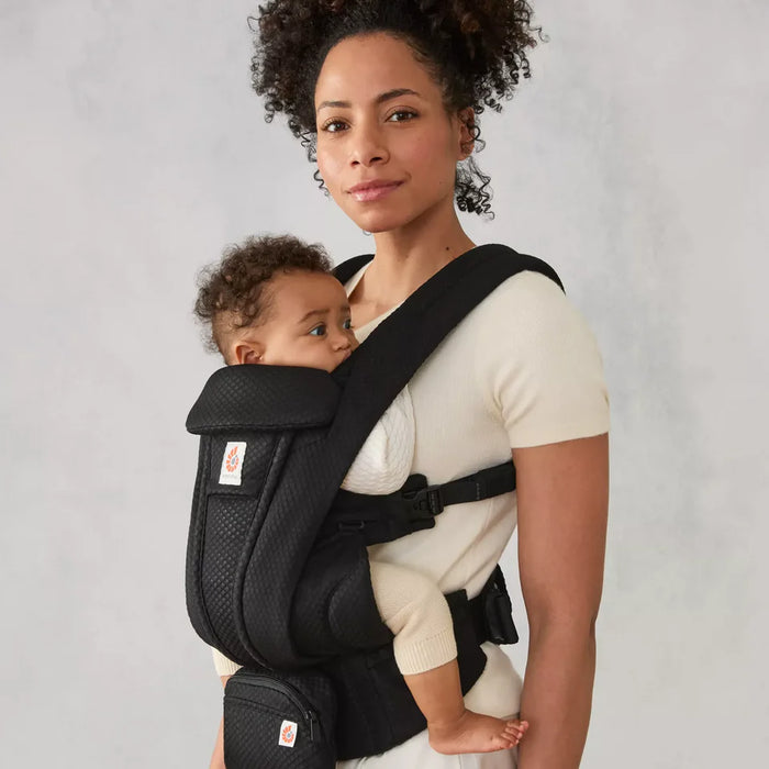 ErgoBaby Omni Deluxe Mesh Carrier - Onyx Black
