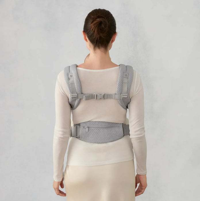 ErgoBaby Omni Deluxe Mesh Carrier - Pearl Grey