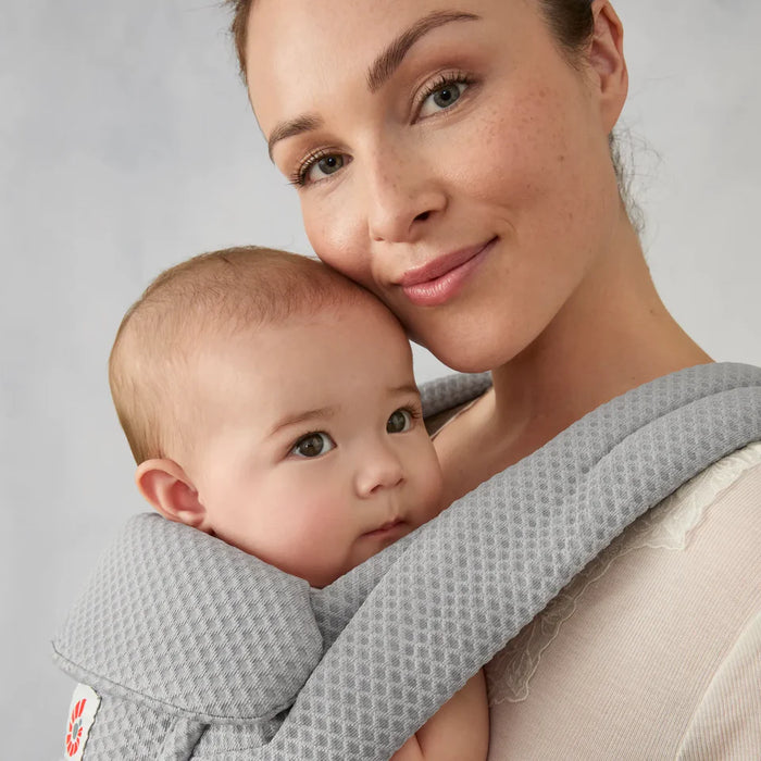 ErgoBaby Omni Deluxe Mesh Carrier - Pearl Grey