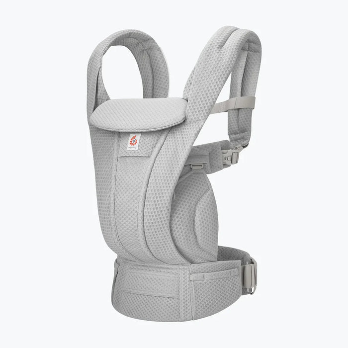 ErgoBaby Omni Deluxe Mesh Carrier - Pearl Grey