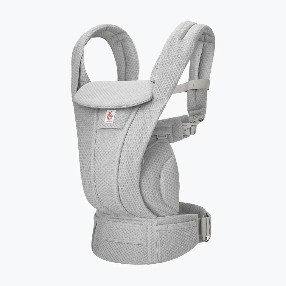 ErgoBaby Omni Deluxe Mesh Carrier - Pearl Grey