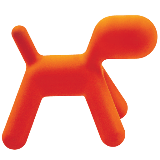 MAGIS DESIGN PUPPY ABSTRACT DOG - ORANGE MEDIUM 1001C