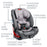 Britax One4Life ClickTight All-in-One Convertible Car Seat - Glacier Graphite