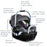 Britax Willow SC Car Seat - Pindot Stone