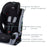 Britax One4Life SLIM ClickTight All-in-One Car Seat - Parchment