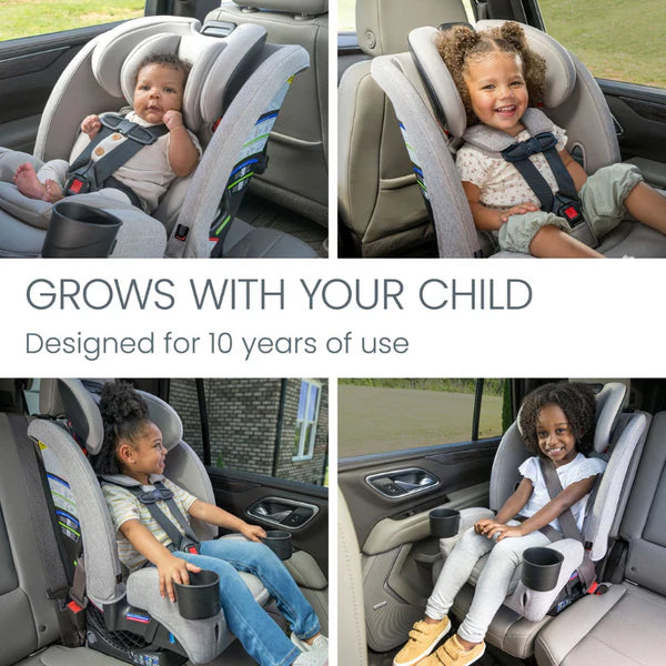 Britax One4Life SLIM ClickTight All-in-One Car Seat - Raven Black