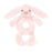Jellycat Bashful Pink Bunny Ring Rattle