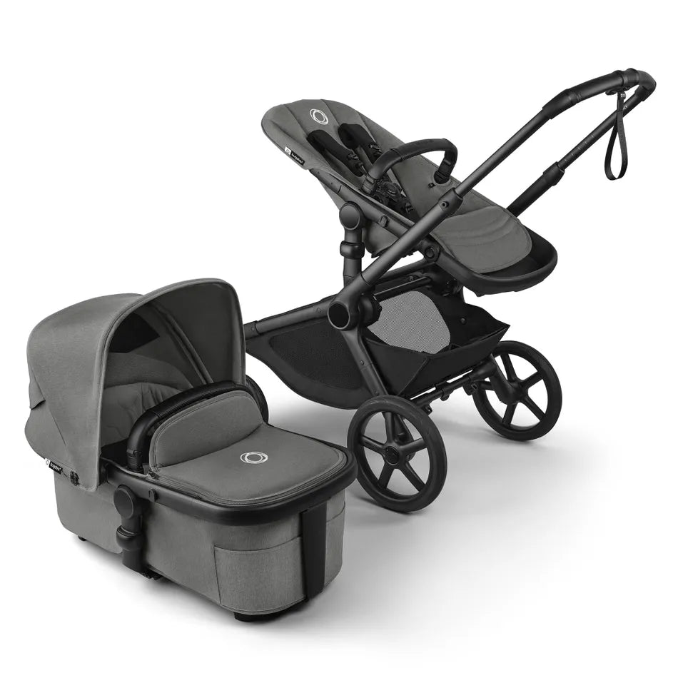 Bugaboo Kangaroo Complete Stroller - Black/Moon Grey