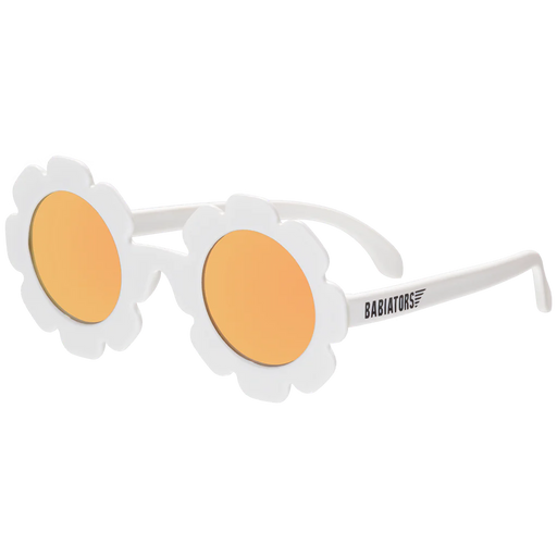 Babiators Original Flowers Sunglasses Daisy White 0-2yrs FWR-001