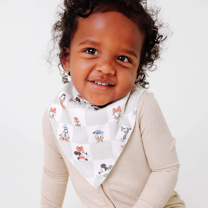 Copper Pearl Bandana Bibs Set - Mickey Mouse & Friends